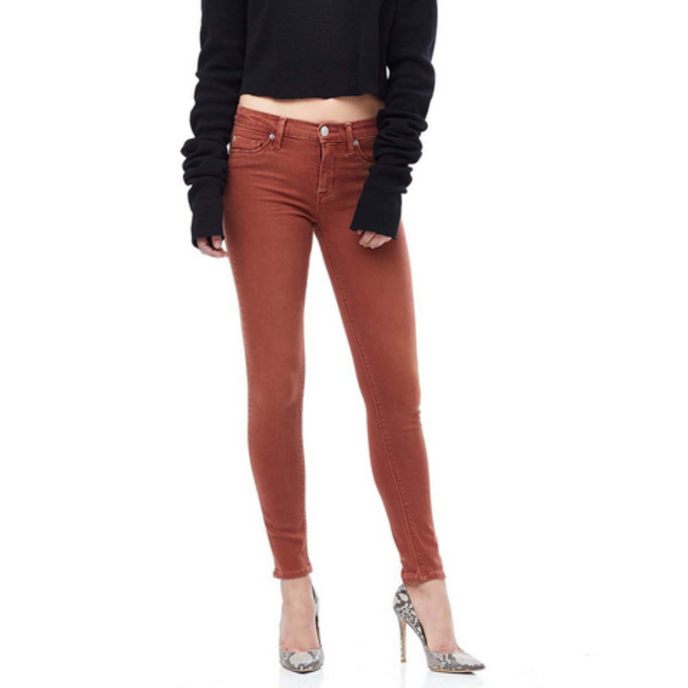 HUDSON Midrise Skinny Jeans